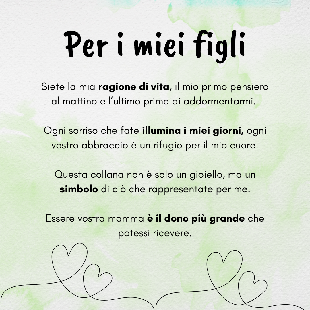 DEDICA SPECIALE PER I MIEI FIGLI