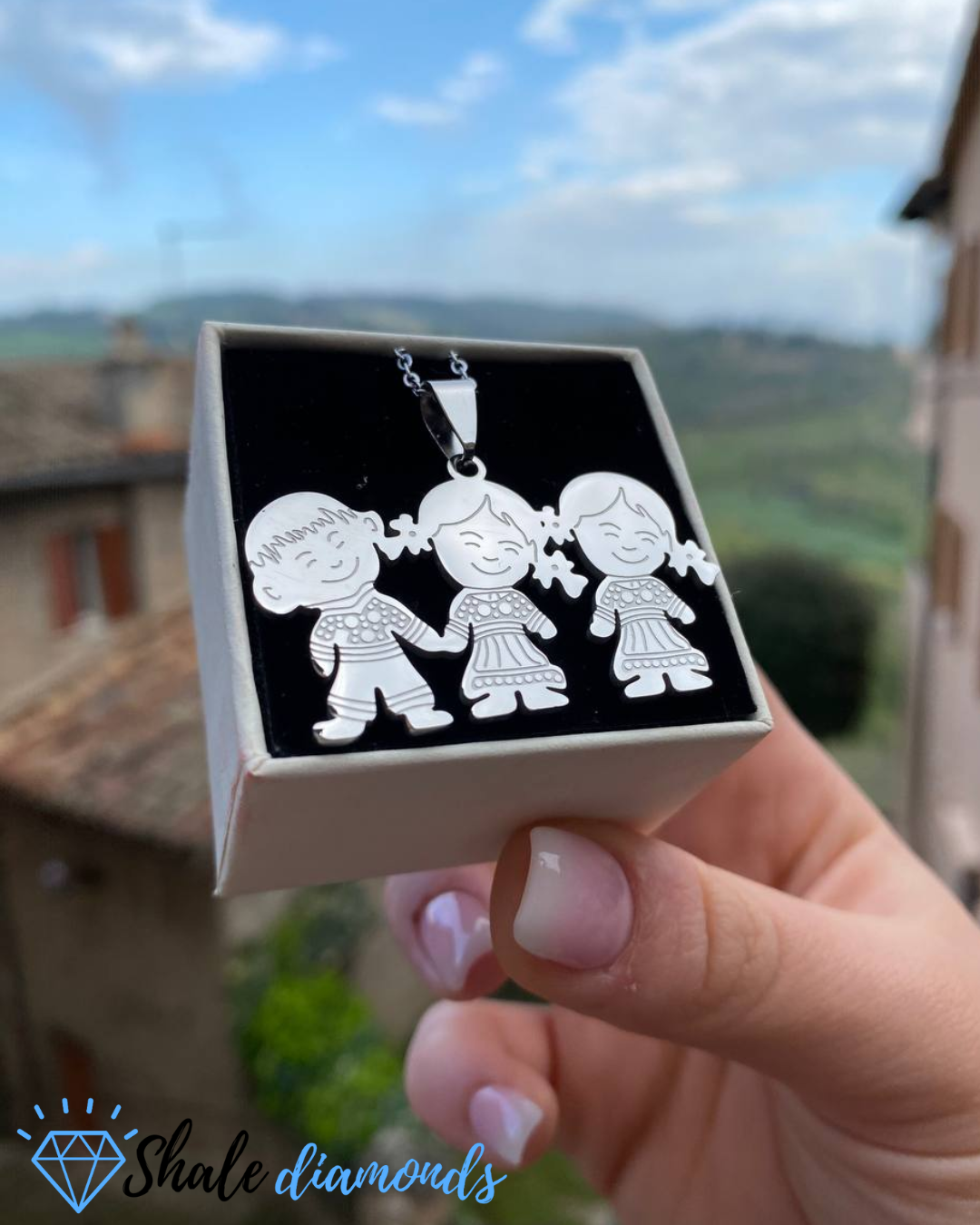 COLLANA 3 FIGLI/E